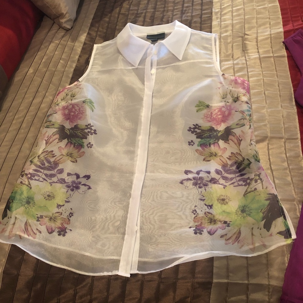 Sheer top - Picture 2 of 3